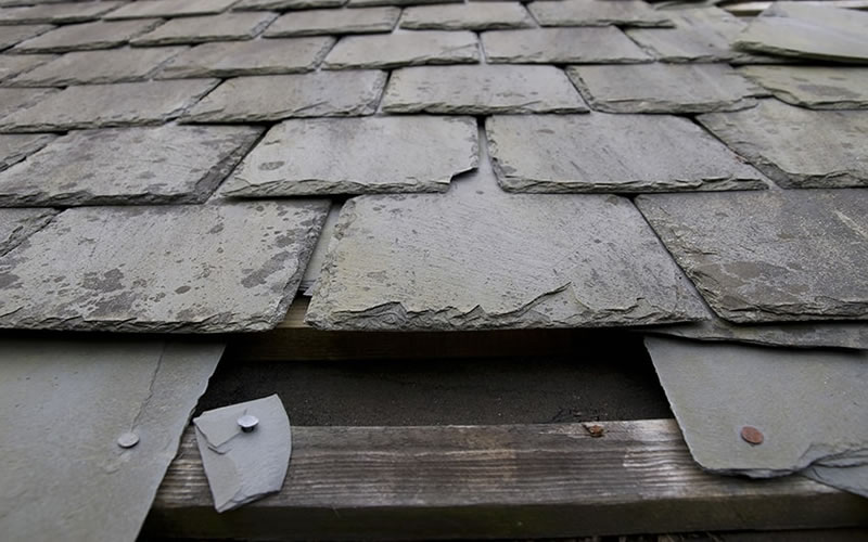 problem with slate roofs